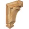 Ekena Millwork Imperial Arts & Crafts Rough Sawn Bracket, Western Red Cedar, 4"W x 14"D x 18"H BKT04X14X18IMP03RWR - alternate 1